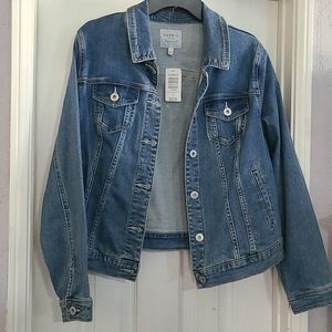 NWT Torrid cotton Jean Jacket size 1